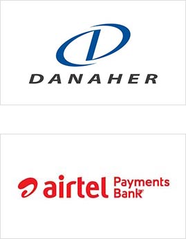 Danaher and airtel logo