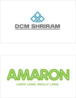 DCM Shriram and Amaron Logo